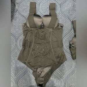 Honey Birdette Alexis body suit, bra, and panty. Sizes 34C, and small BNWOT